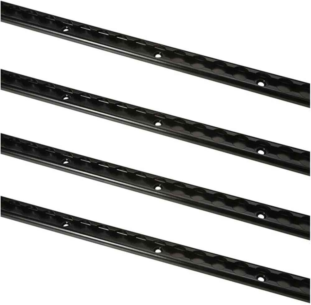 Black L Track 24 Inch 4 Pack V18232