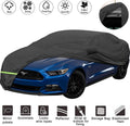 Waterproof Car Cover for Ford Mustang, 210D, Up to 192” L (Black) C895