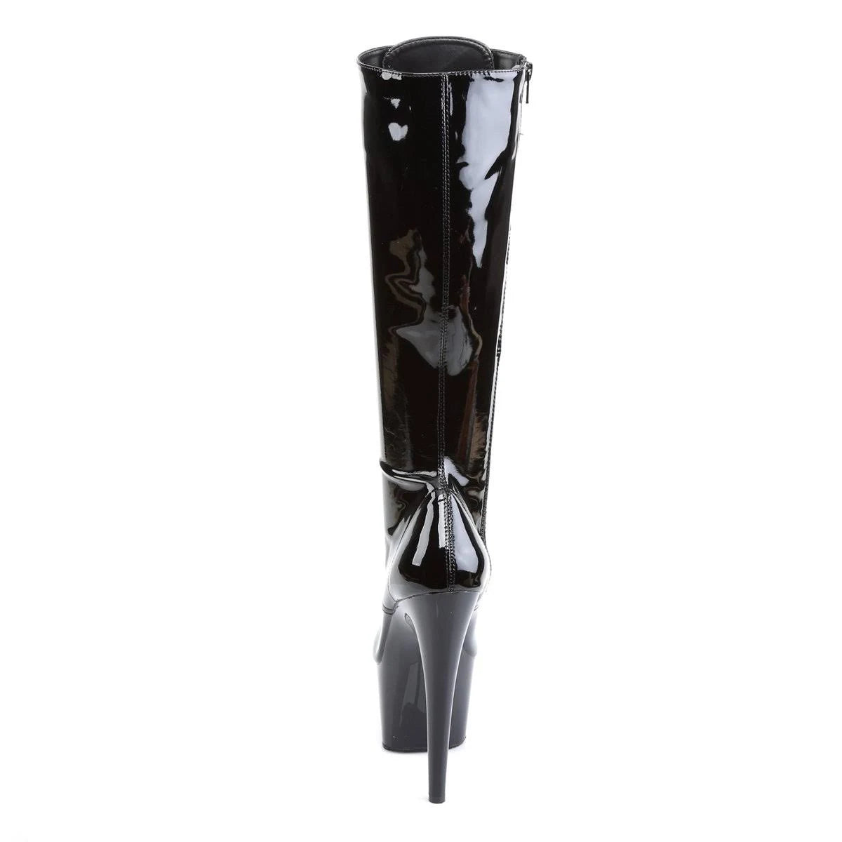Black Str Patent Shoes J2572
