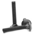 1/2 inch-13 x 5 inch Coarse Thread Grade 5 Carriage Bolt Medium Carbon Steel Black Oxide Pk 75 A5641