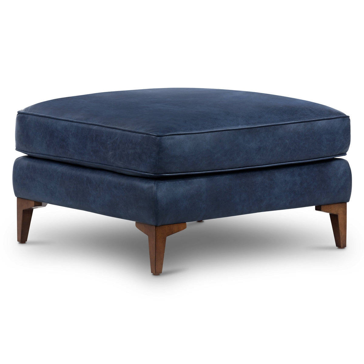 Cognac Tan Ottoman H854