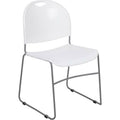 White High Density Stack Chair C652229