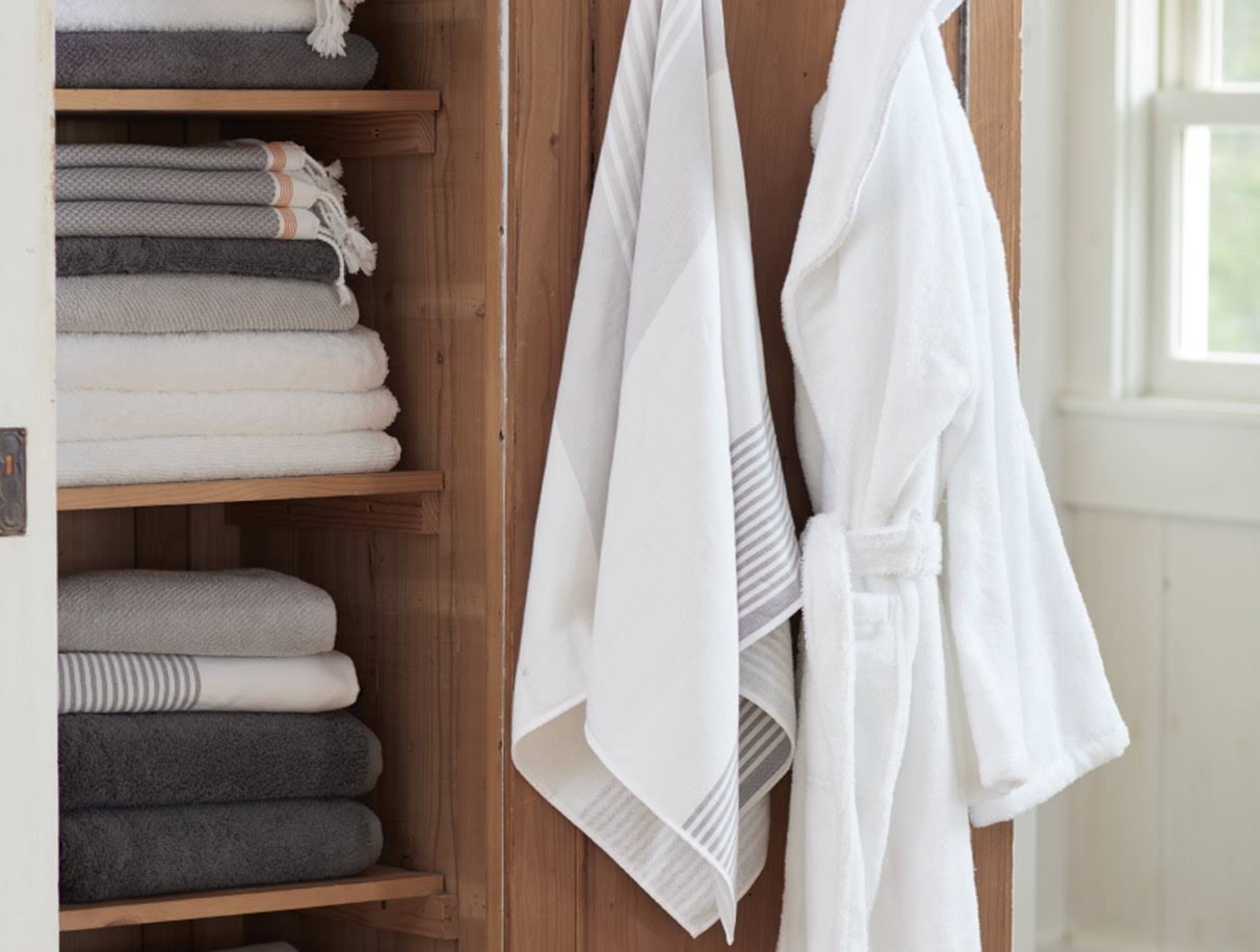 Alpine White Organic Robe M411063
