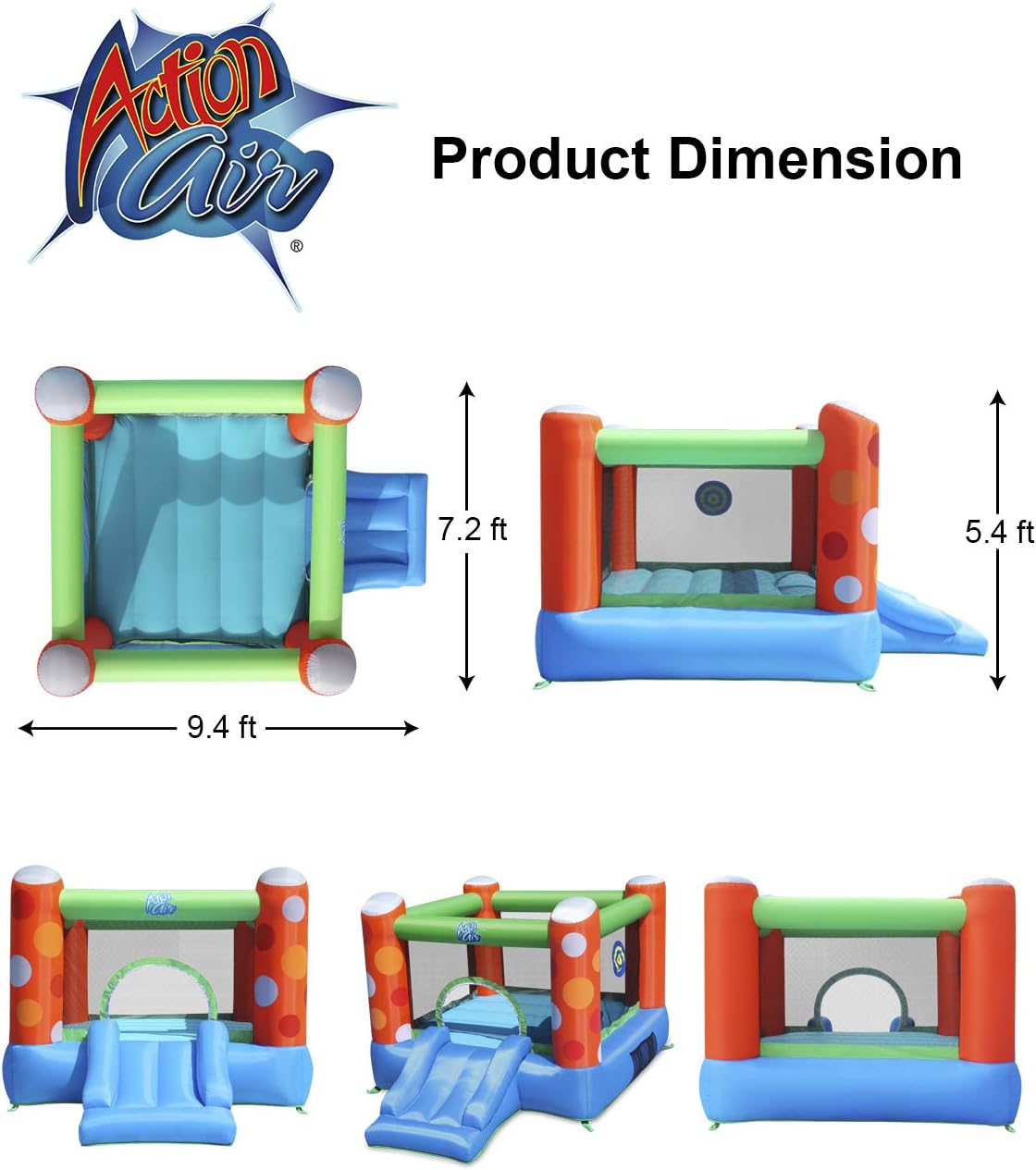 Bounce House with Air Blower C5024