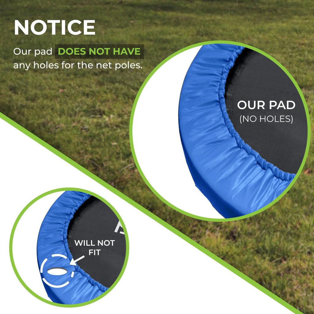 Blue 15-Foot Trampoline Frame Pad E427