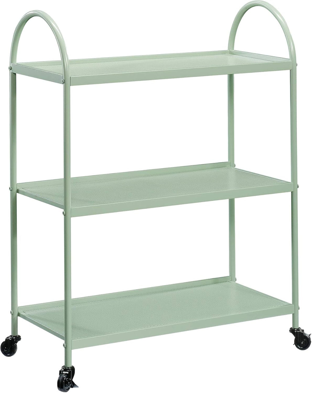 Green Café Library Cart H21654