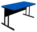 Blue High Pressure Top Computer/Training Table M8830