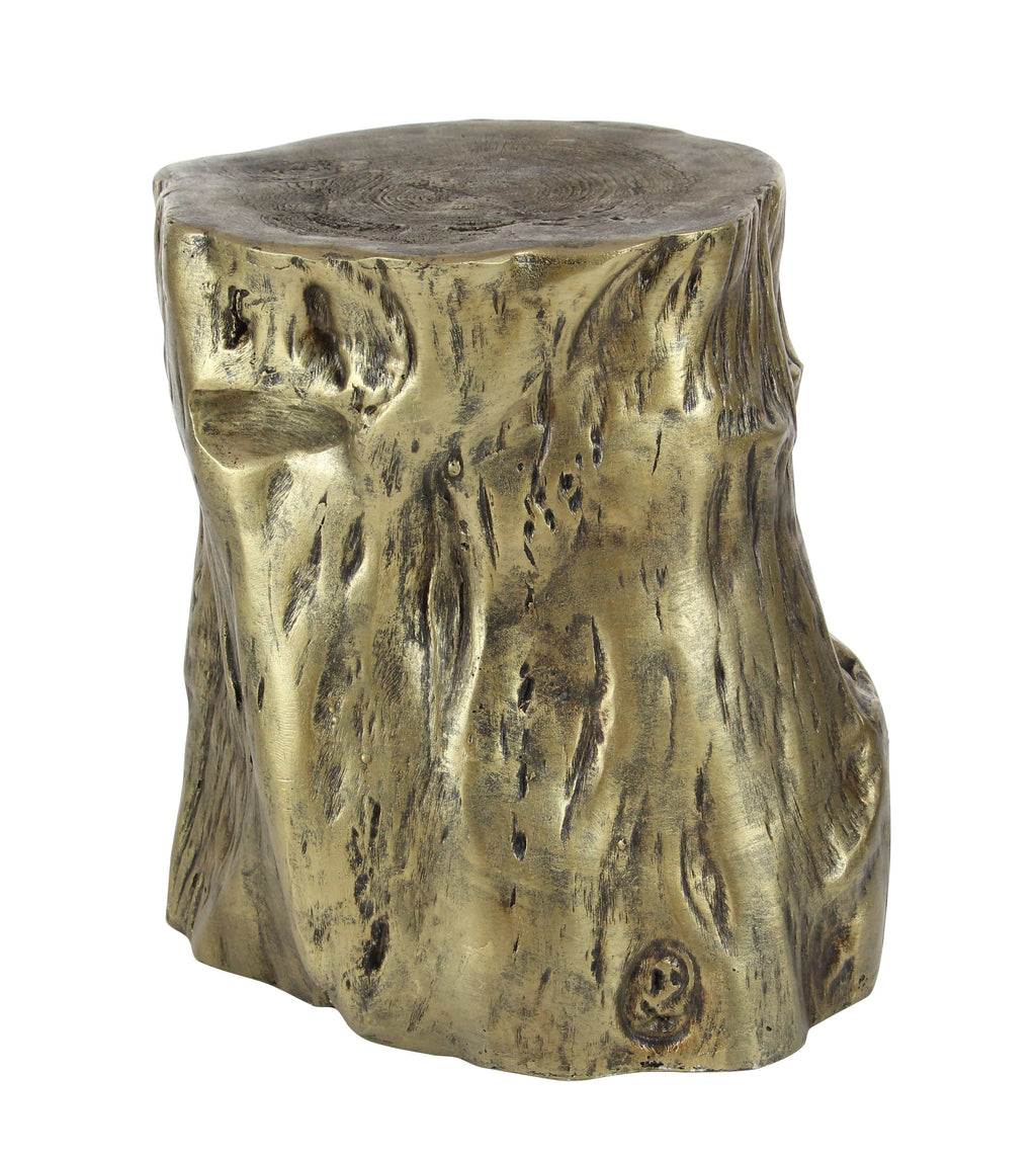 Pale Gold Fiberglass Foot Stool T768739