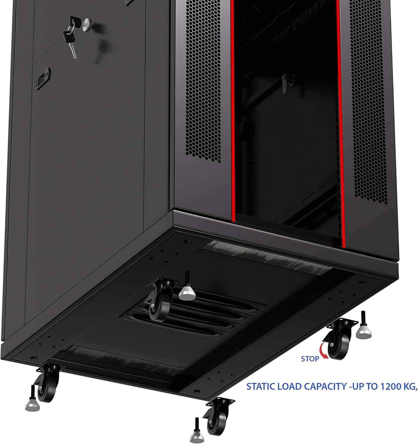 37 U Free Standing Network Rack Cabinet P371