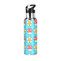 Stainless Steel Vacuum Insulated Water Bottle with Straw Lid, 20 OZ M22228