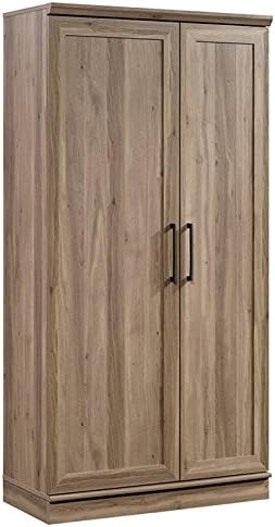 35.36 W Storage Cabinet with Door and Shelves in Salt Oak J460766