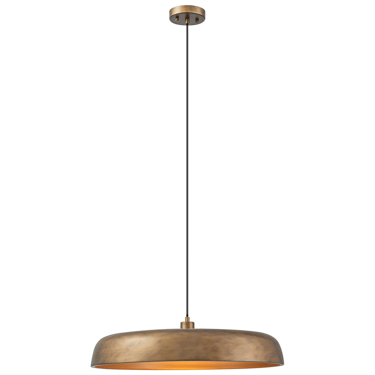 1-Light Dimmable Dome Mid-Century Modern Pendant J833