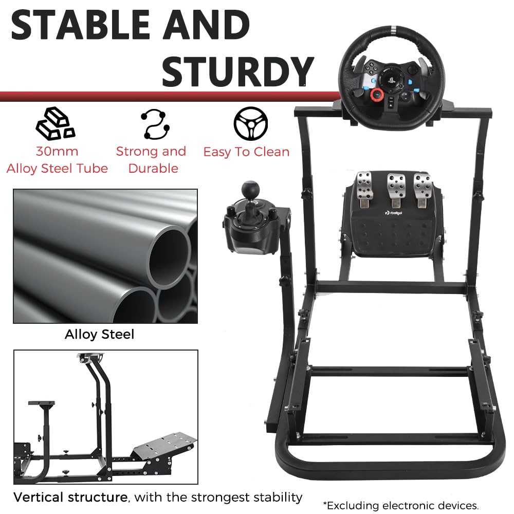 Racing Simulator Cockpit Wheel Stand Z368414