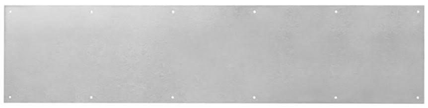 Metal Kick Plate Satin Stainless 10 x 42 I20058