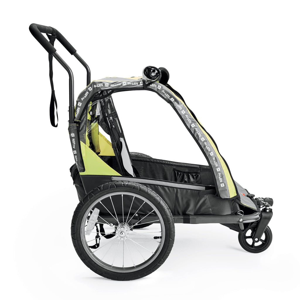 2-Child Bicycle Trailer and Stroller, Orange M477265