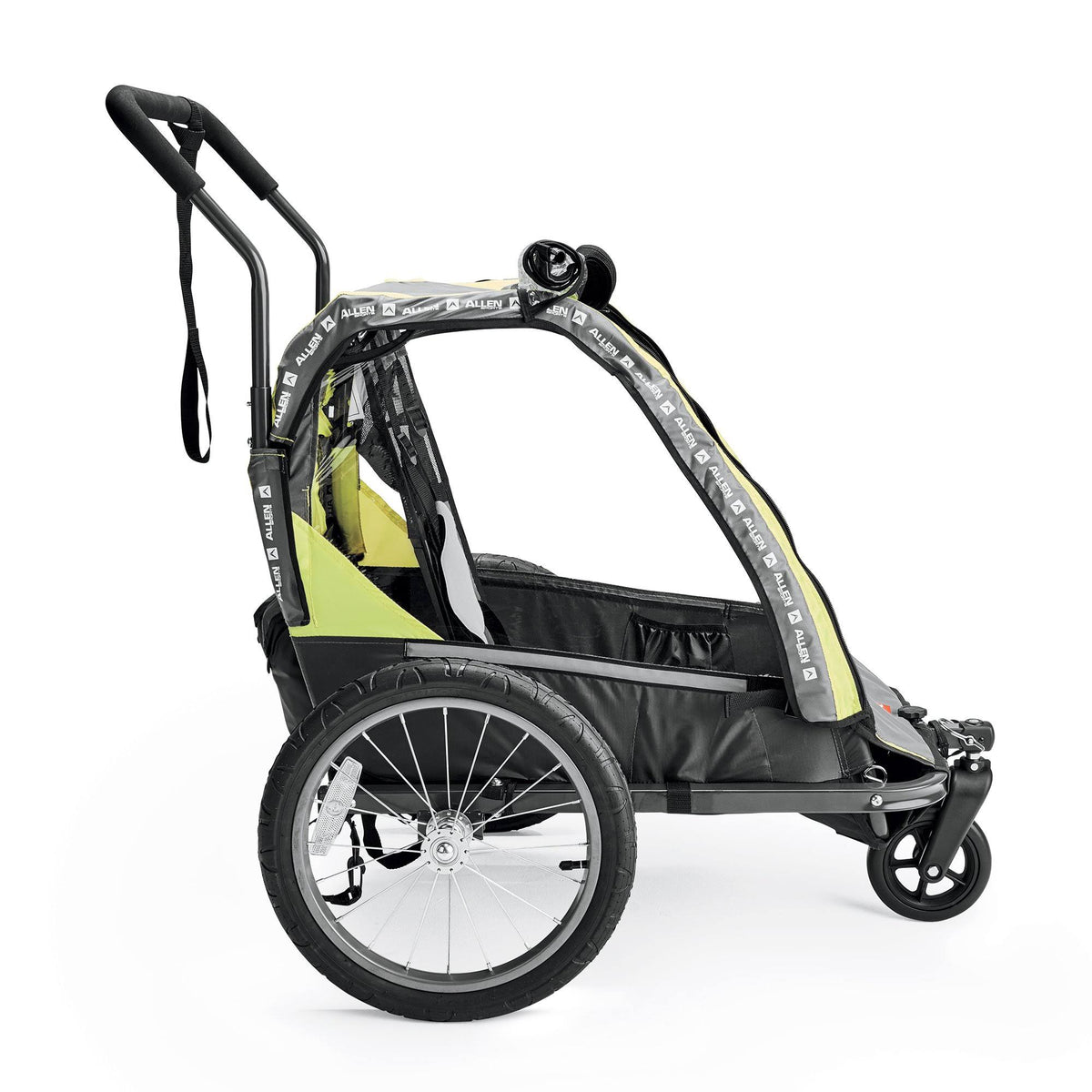 2-Child Bicycle Trailer and Stroller, Orange M477265