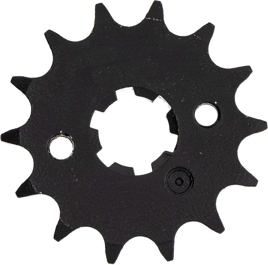Drive Sprocket Chain Combo Front 14 Rear 47 Tooth 428HZ Standard 122 Links Pack of 2 A459