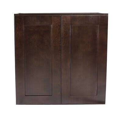 Espresso 2-Door Wall Cabinet X99490