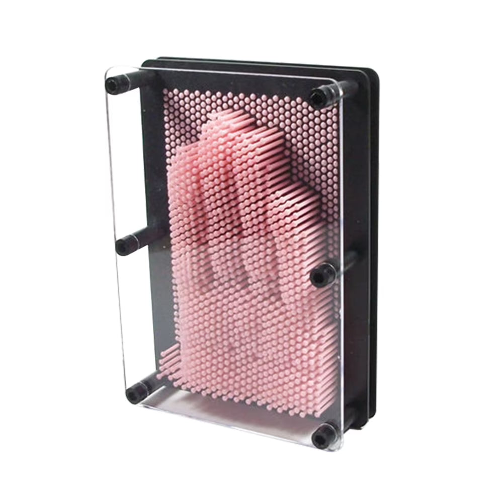 Small Size Pink 3-Dimensional Pin Art Board Toy S92179