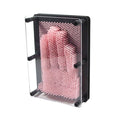 Small Size Pink 3-Dimensional Pin Art Board Toy S92179