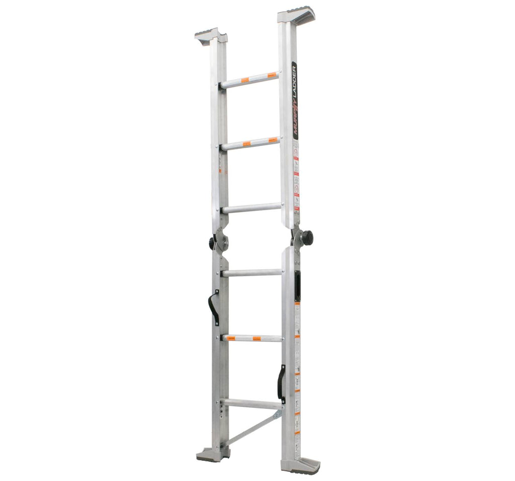Aluminum Multi-Position Ladder with Wall Mount X35248