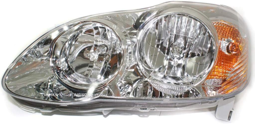 Headlight Assembly Driver Side for Toyota Corolla 2005-2008 U90065