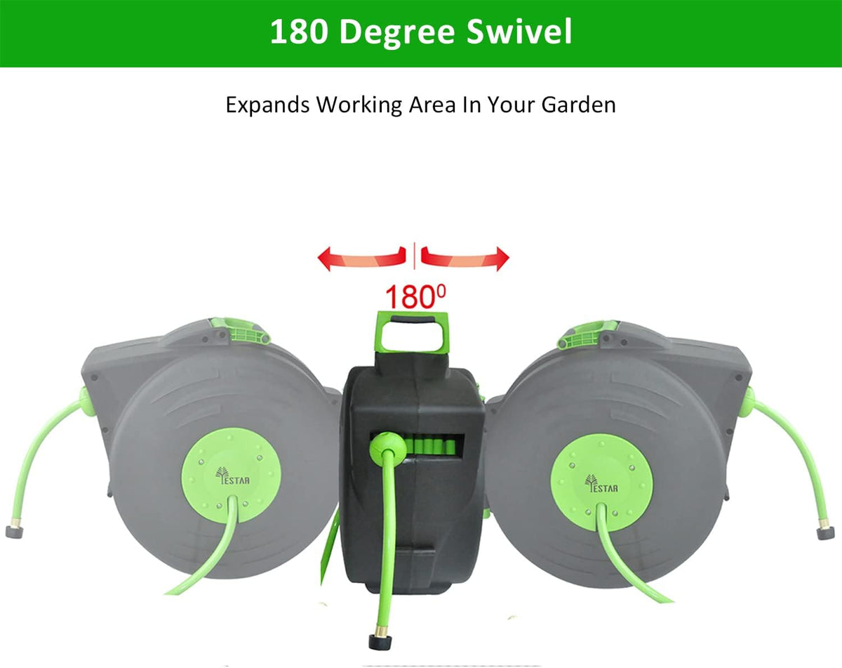 Wall Mounted Retractable Water Hose Reel G989