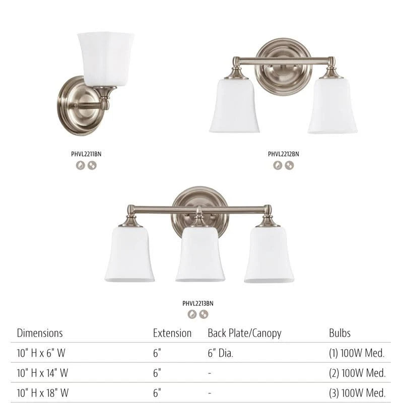 Polished Chrome 18x22 Wide 3 Light Bathroom Fixture U87797