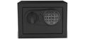 Black Small Digital Safe with Electronic Lock and Backup Key X778