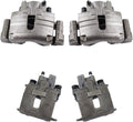 FRONT + REAR [4] Semi-Loaded Caliper Assembly Set Kit Q233