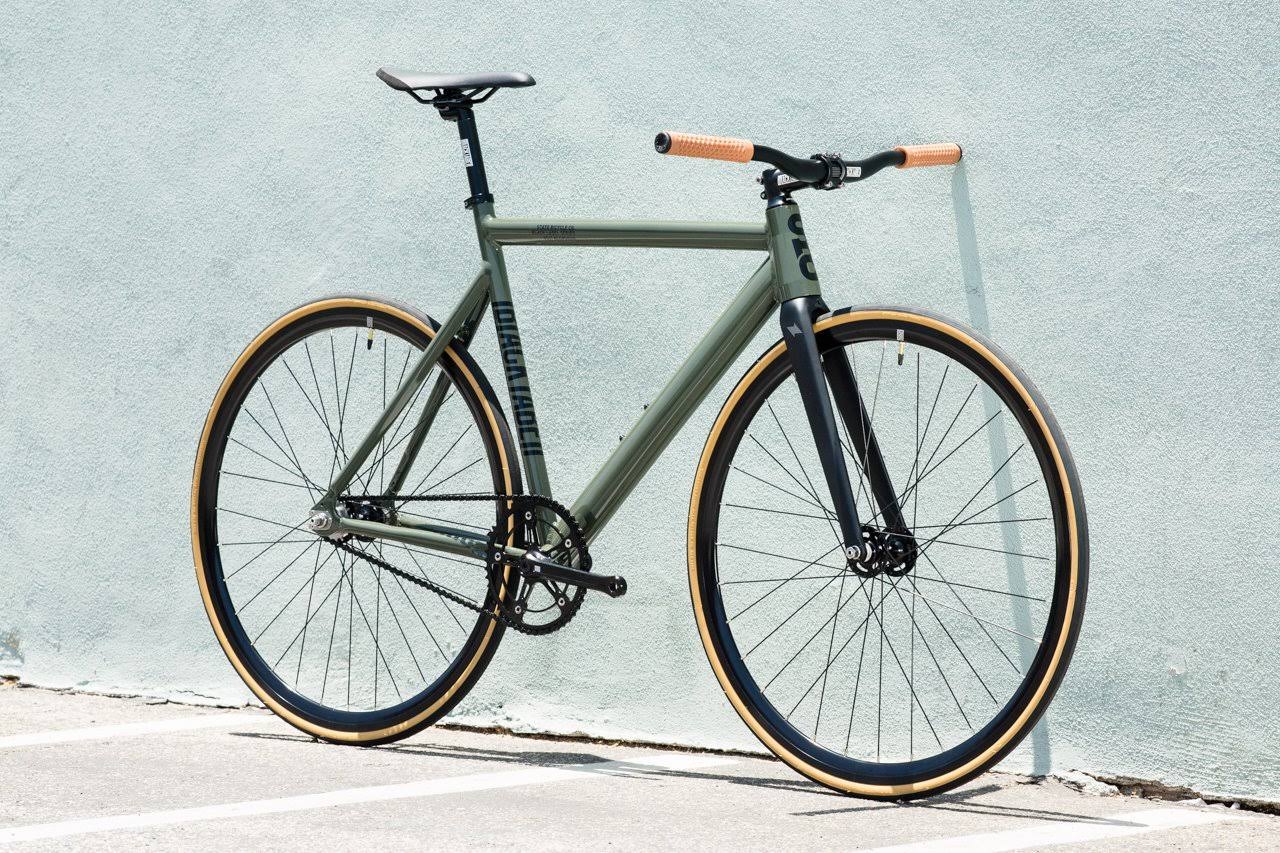 Army Green Track Bike 49 cm Riser Bar K9472
