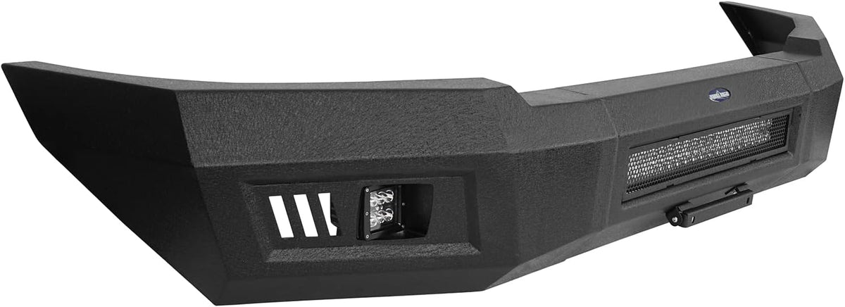 Front Bumper with License Plate Mount and LED Lights K277