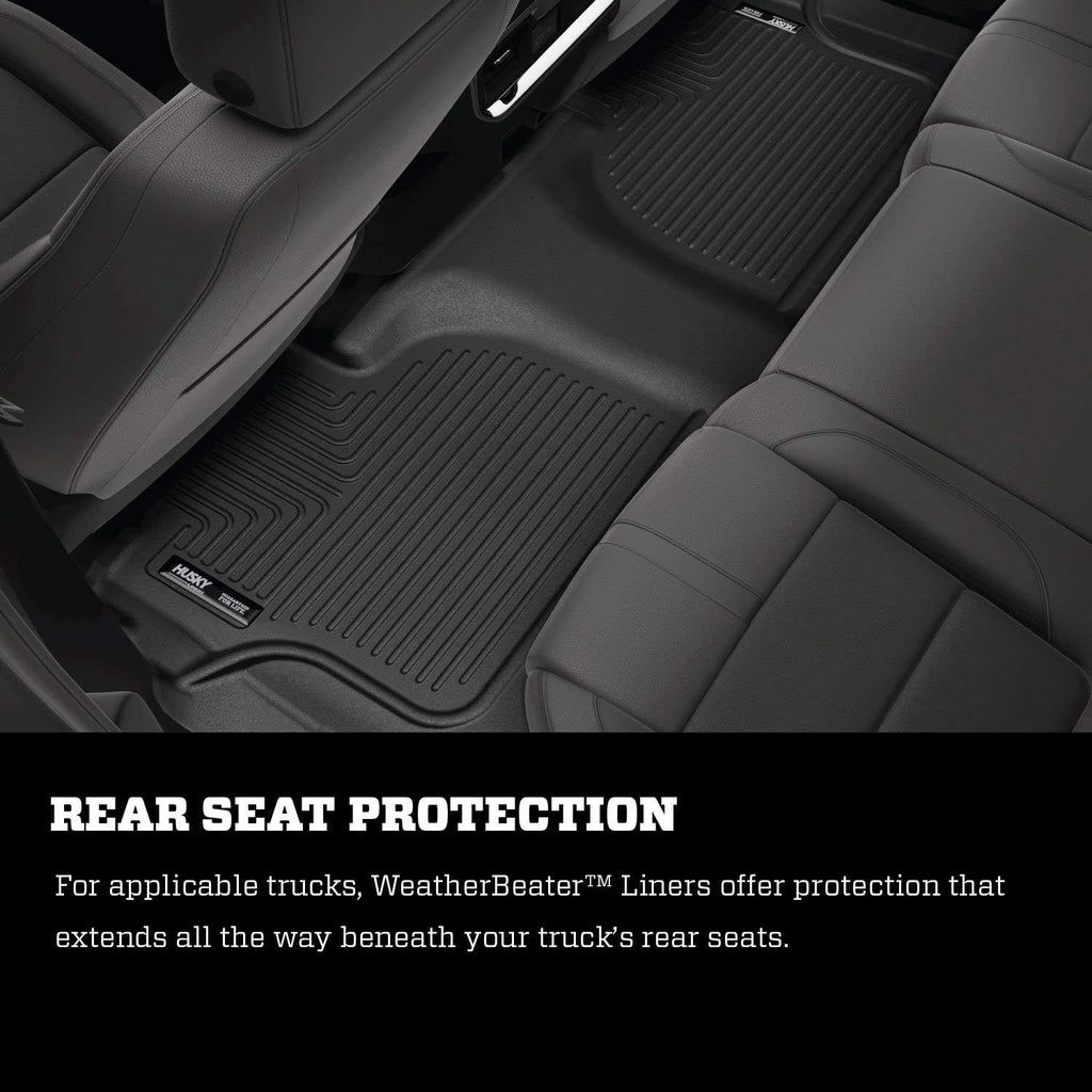 Black Front Floor Liners 2 Pcs C55025