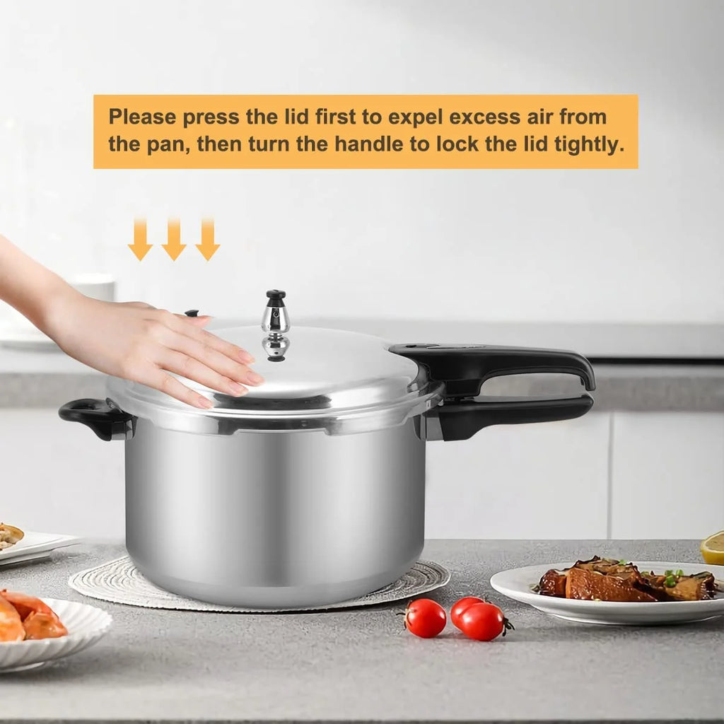 12 Quart Aluminum Pressure Cooker with Canning Rack B15707