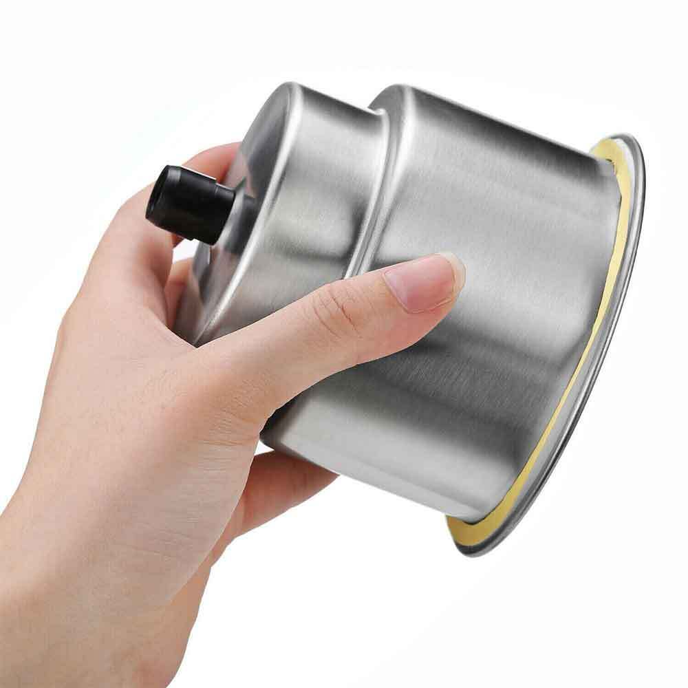 6X Stainless Steel Cup Drink Holders with Drain G9804