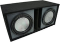 Dual 12 Subwoofer Bundle with Ported Sub Box Enclosure P63016
