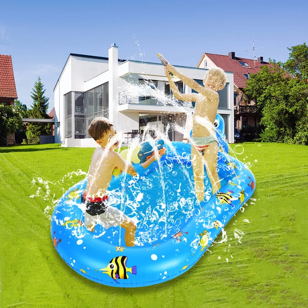 Inflatable Sprinkler Pool 170 * 101cm O297321