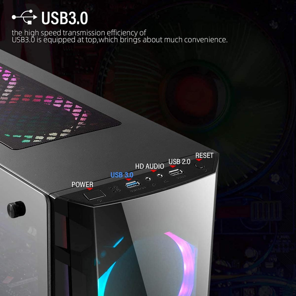 Mid Tower ATX Computer Case V1429