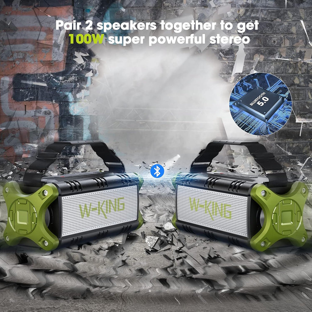 Portable Bluetooth Speaker with HD Stereo Sound F989