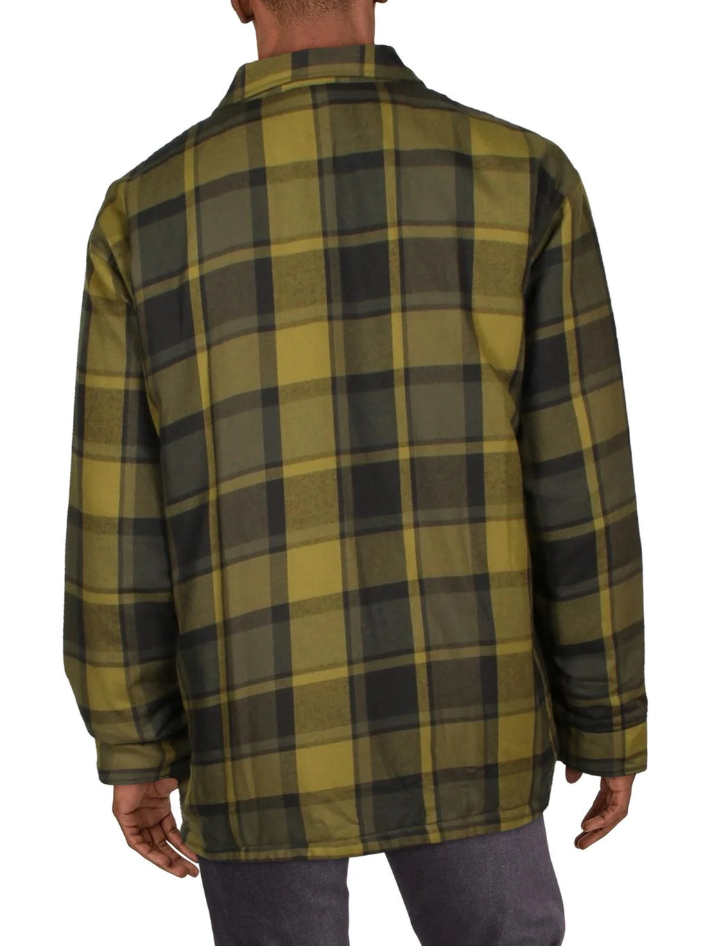 Mens Flannel Shirt Jacket E612106