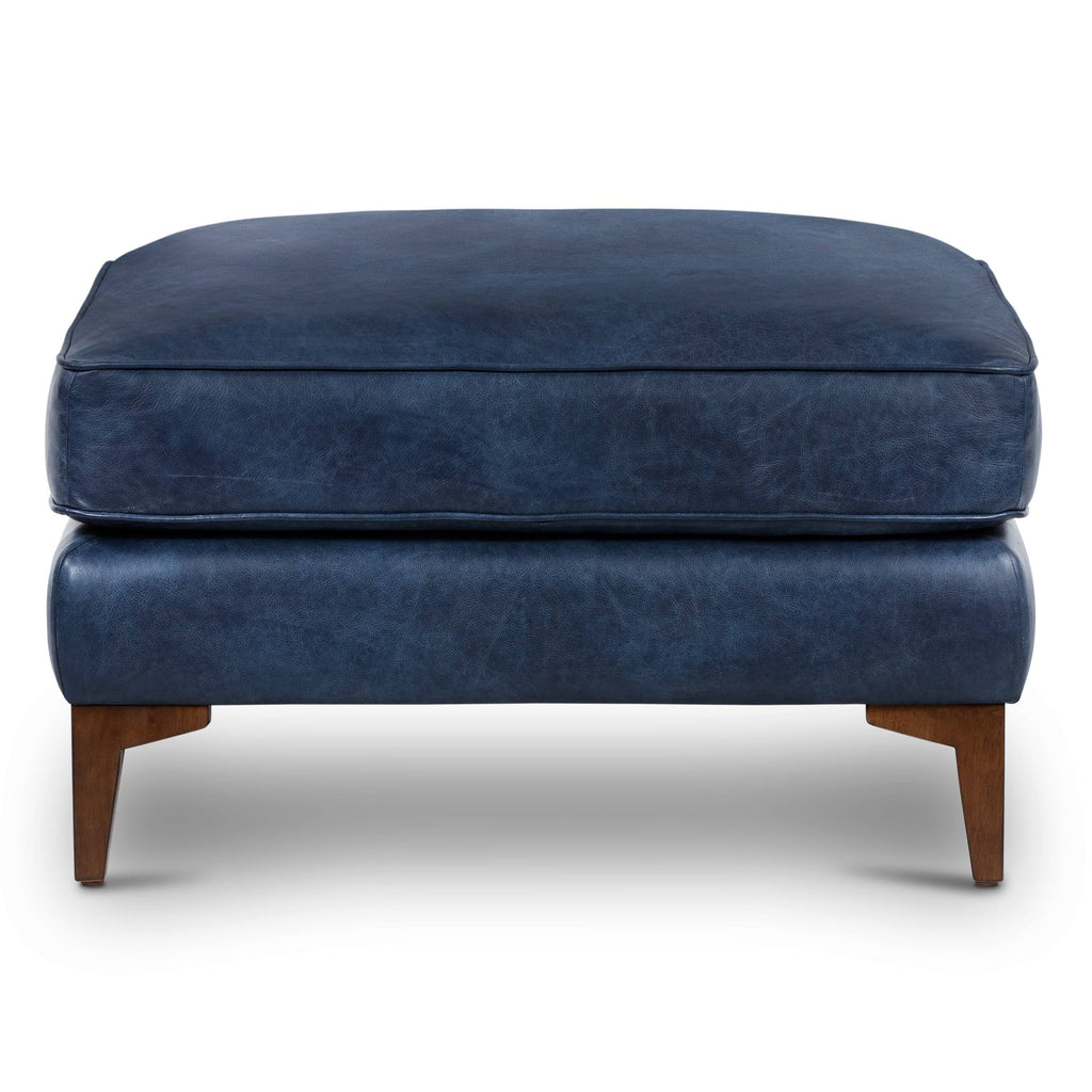 Cognac Tan Ottoman H854