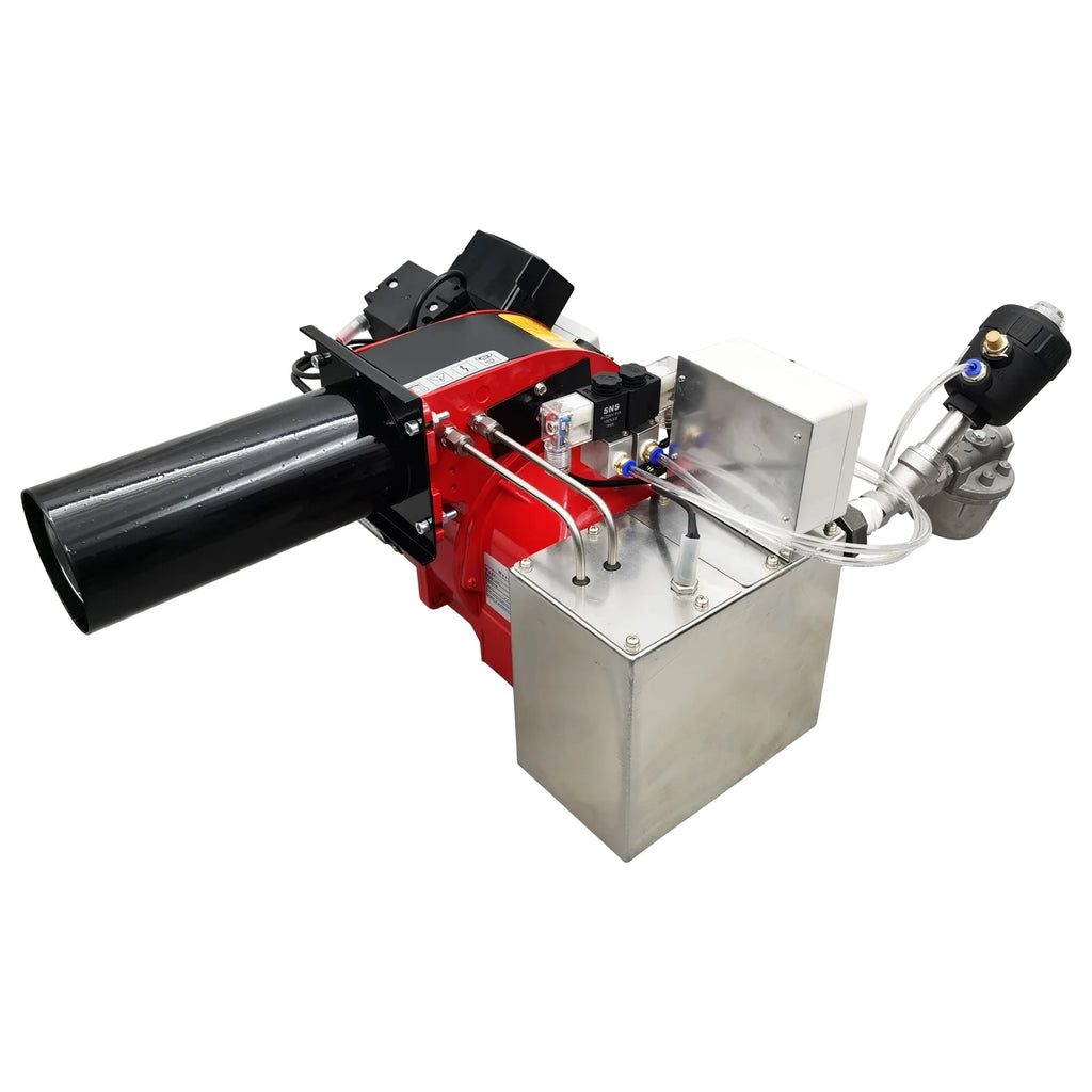 Waste Oil Heater Furnace Air Atomizing Heavy Oil Burner 220V Y455606