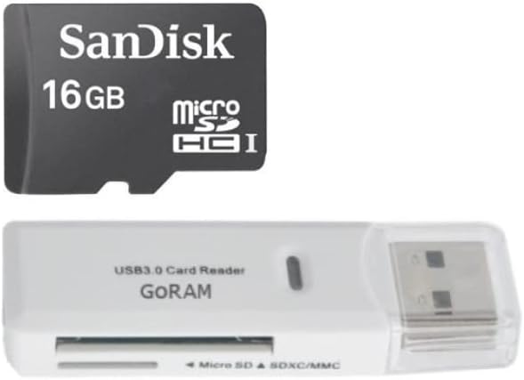 16GB Micro SDHC Memory Card (120 Pack) with Card Reader L16998