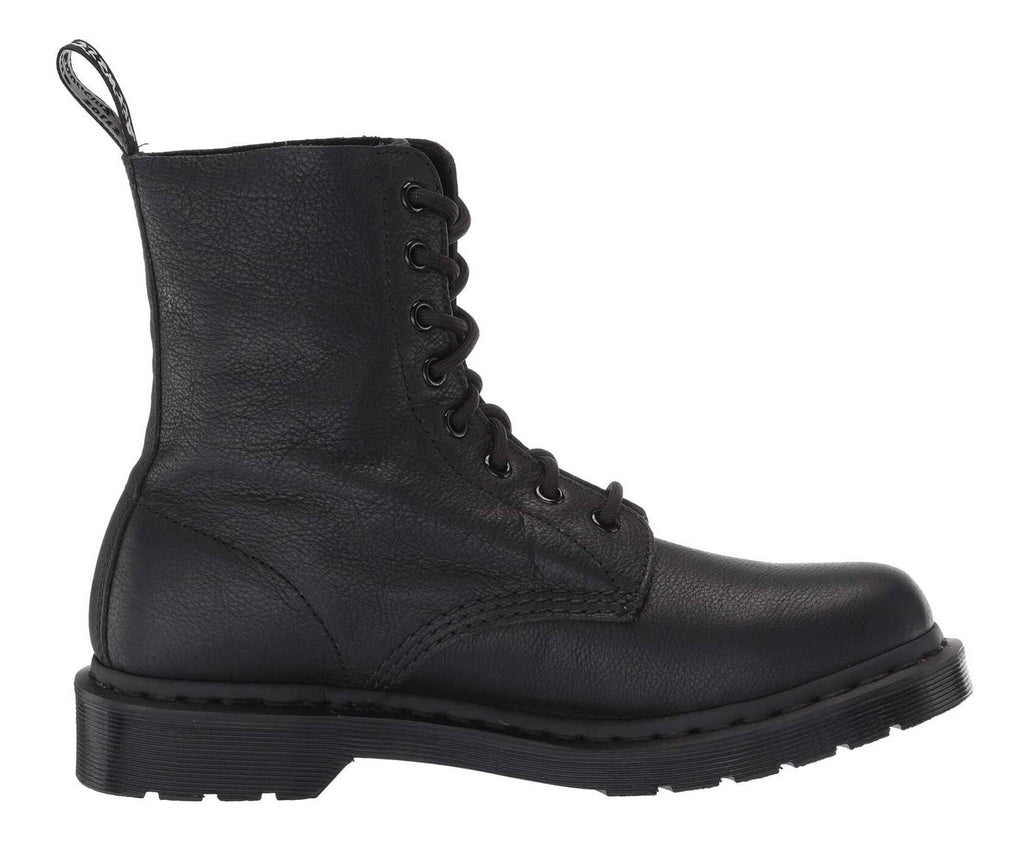 Black Virginia Leather Dr Martens Boots N37506
