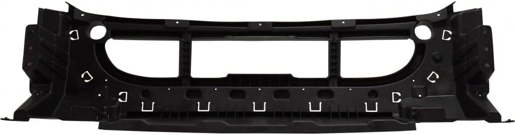 Painted Gray Front Bumper Reinforcement with Vent Hole E4262