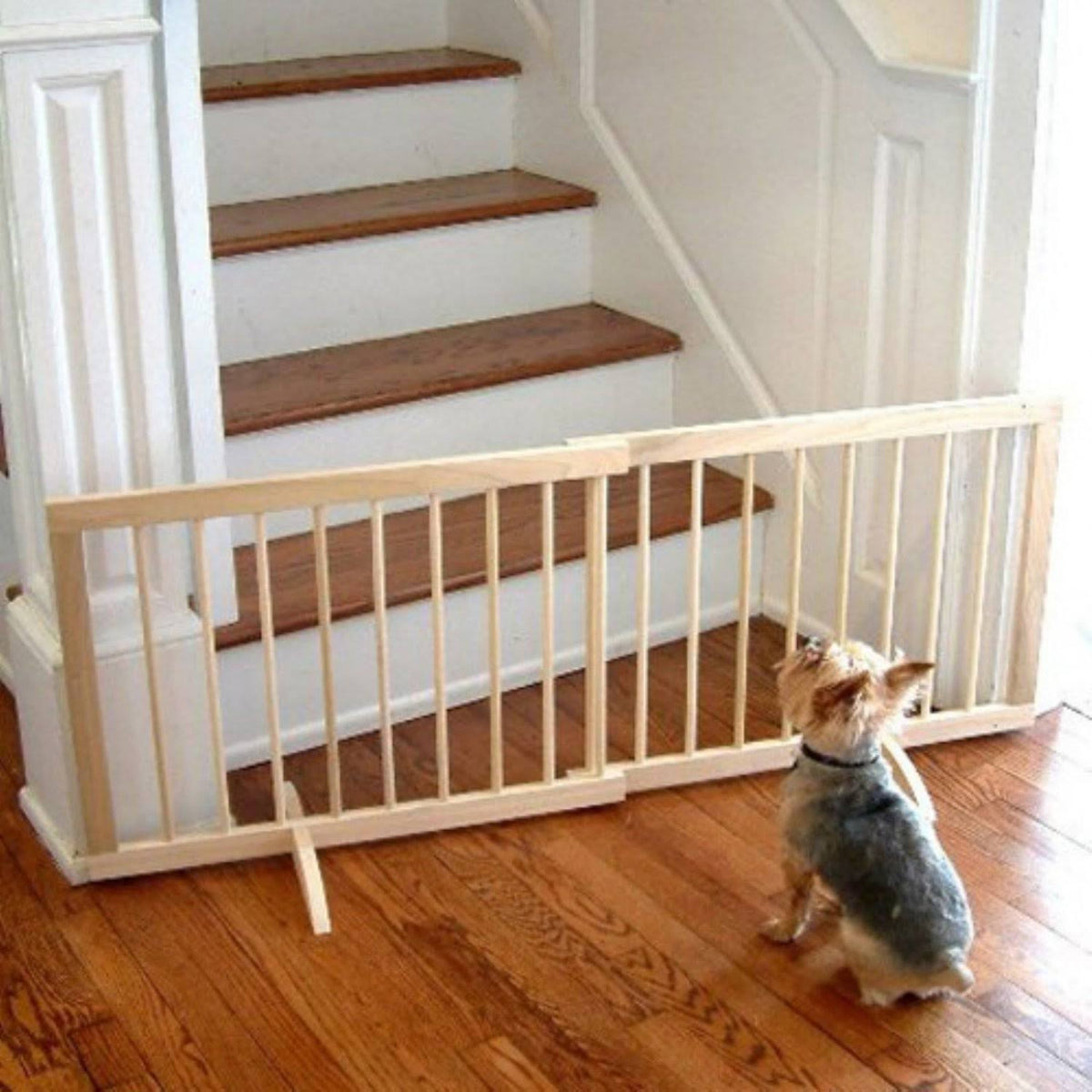 White Step Over Pet Gate T5333