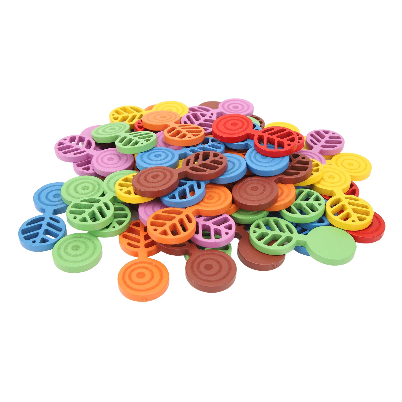 Stacking Colorful Tree Wooden Balance Game Building Block Toy A870997