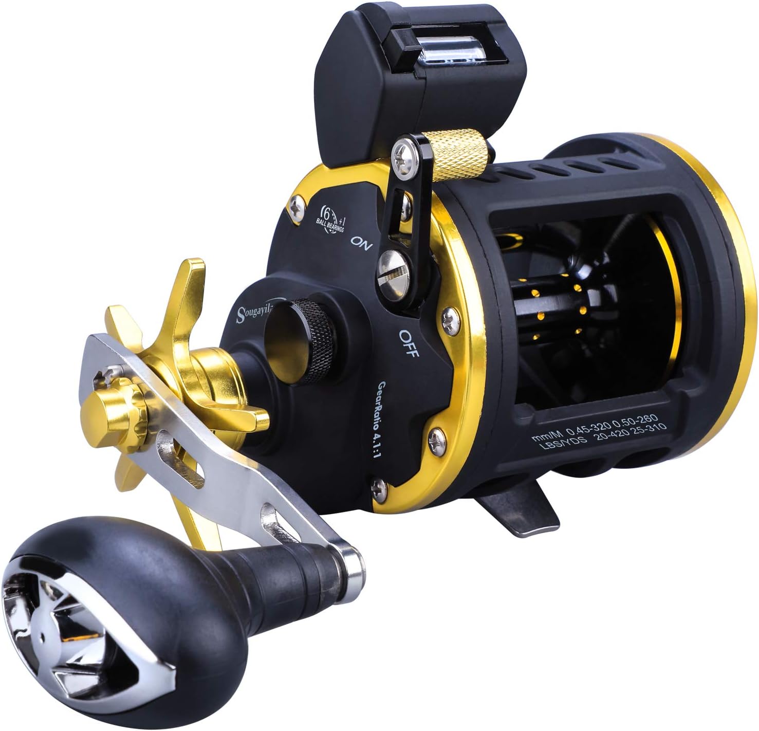 Pack of 2 Line Counter Trolling Fishing Reel L8783
