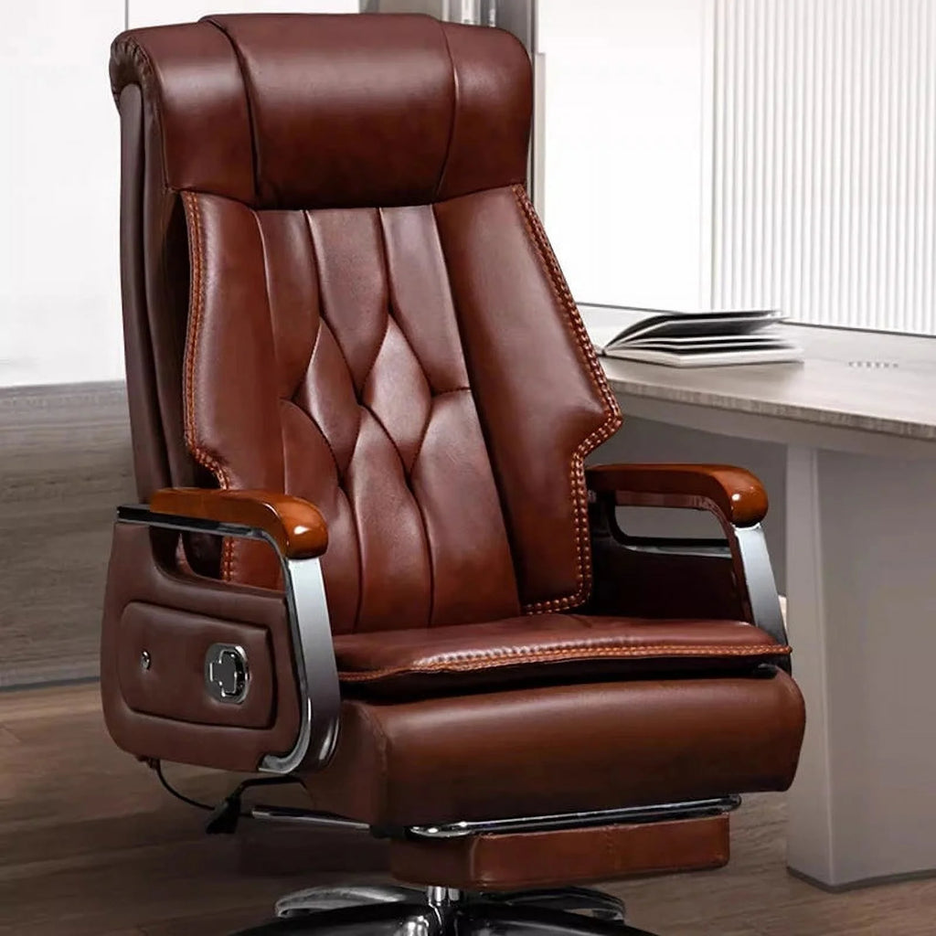 Leather Office Chair Computer Executive Arm Chair P608990