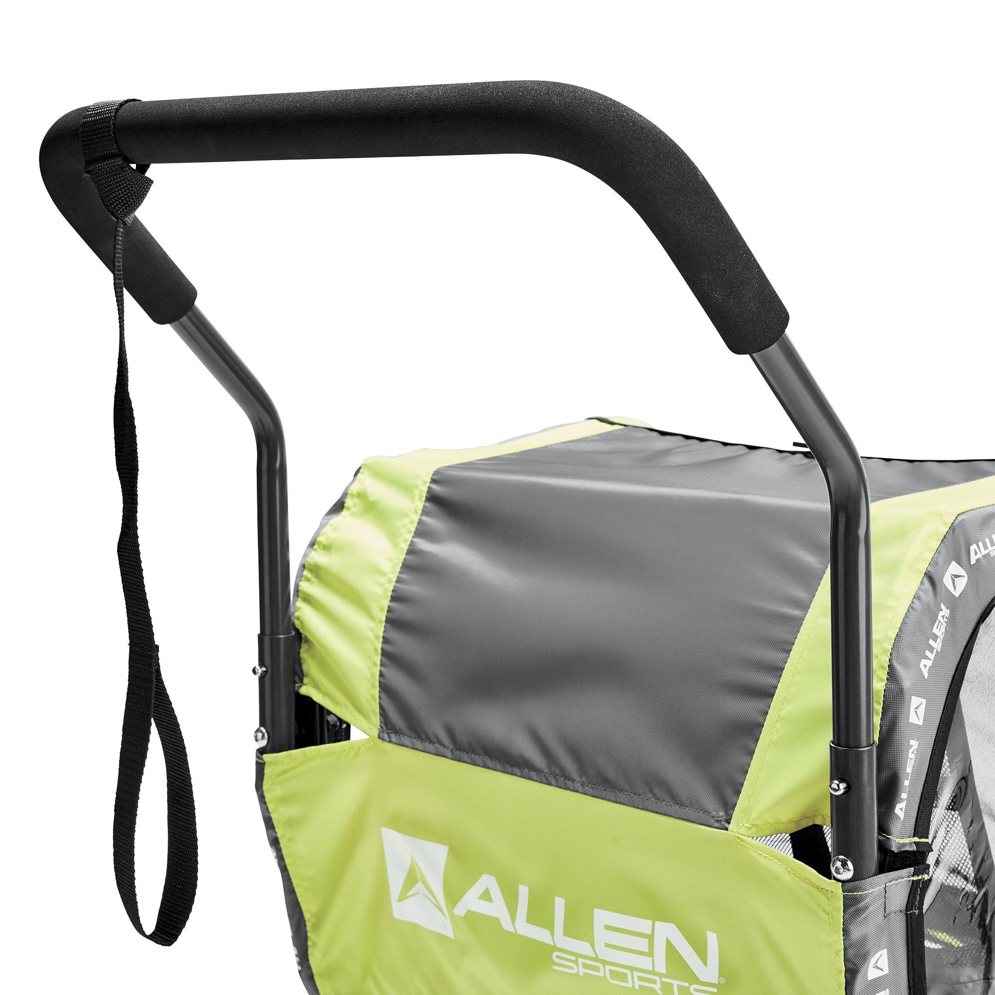2-Child Bicycle Trailer and Stroller, Orange M477265